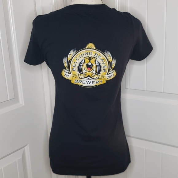 belching beaver t shirt
